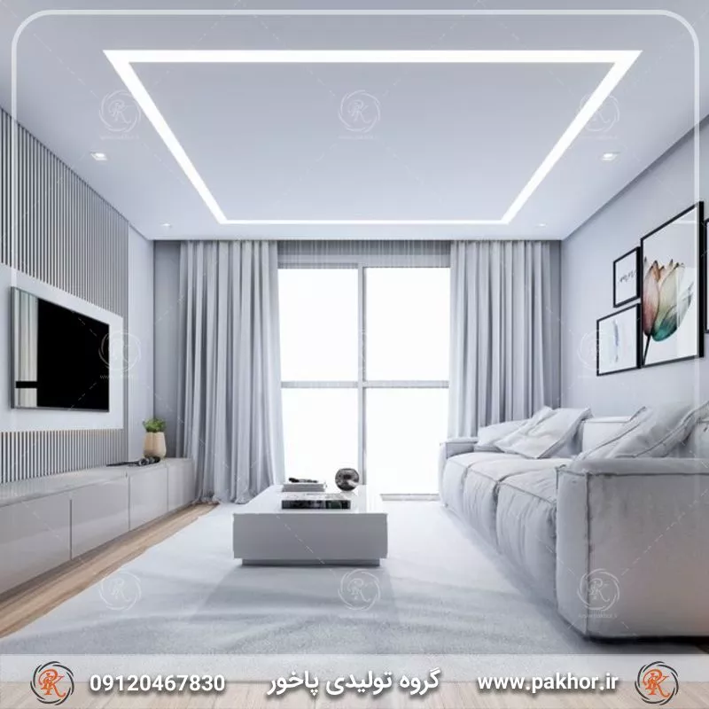 معرفی و نحوه نصب لاین نوری در سقف گچی | راهنمای جامع طراحی، اجرا، نصب و انتخاب بهترین سیستم نورپردازی